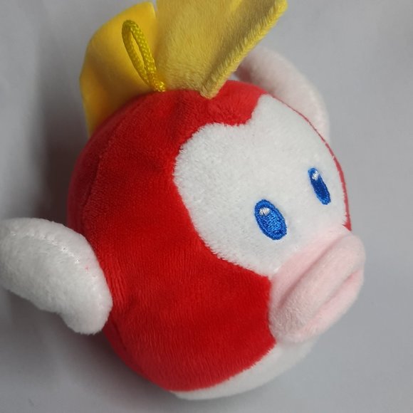Mario Kart Cheep Cheep Fish 5 inch Plush - Picture 1 of 7